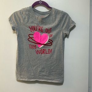 Girls Cat & Jack short sleeve shirt size L